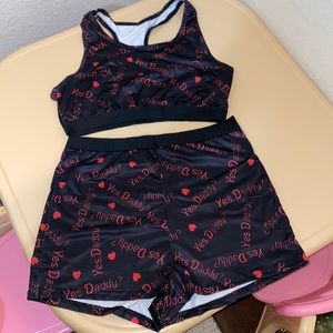 Yes daddy 2 piece set